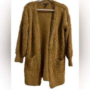 FOREVER 21 - Fuzzy Open Front Cardigan Sz Small (oversized)